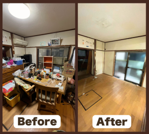 家の建て替え・解体前の家財整理